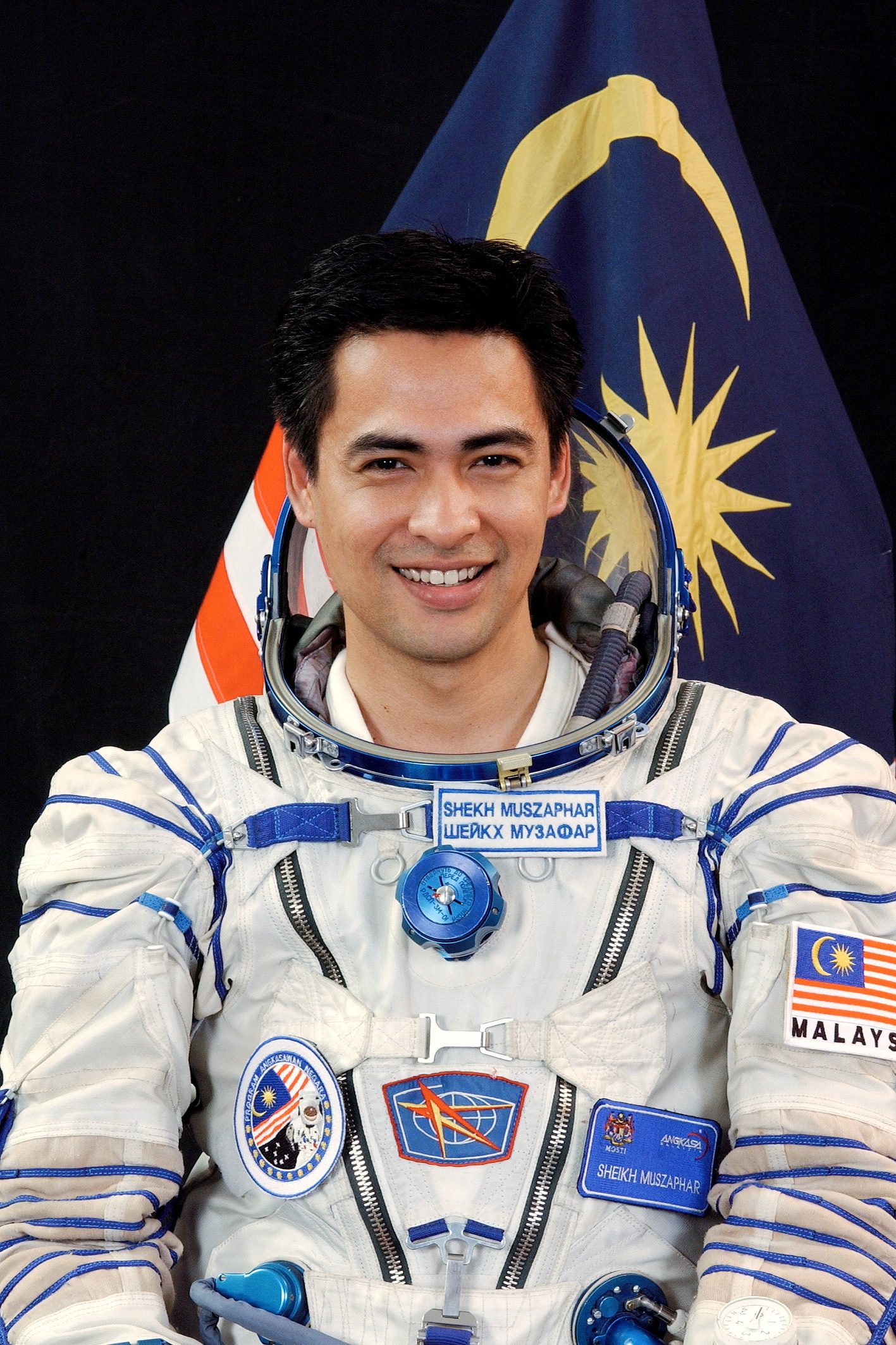 Photograph of Sheikh Muszaphar From NASA
